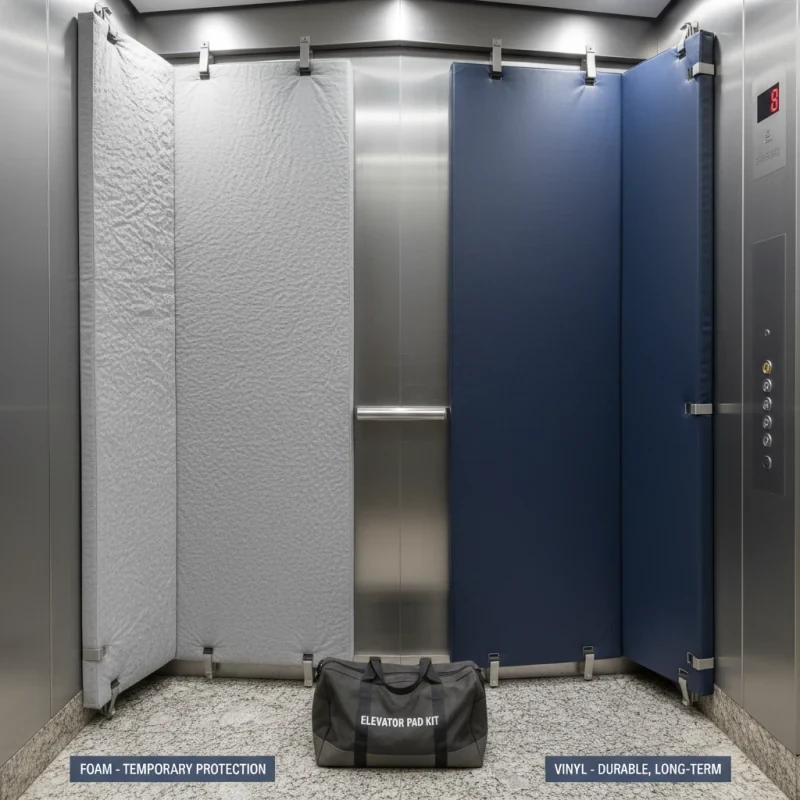 How to Choose Elevator Protection Pads for Your Building?