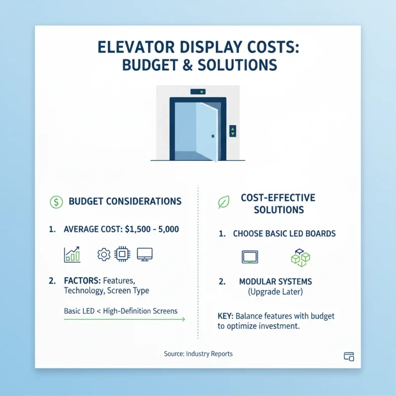 How to Choose the Best Elevator Display Board for Your Needs?