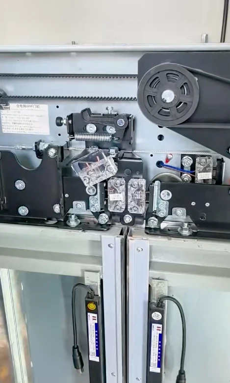 elevator door installation landing door lock and sill