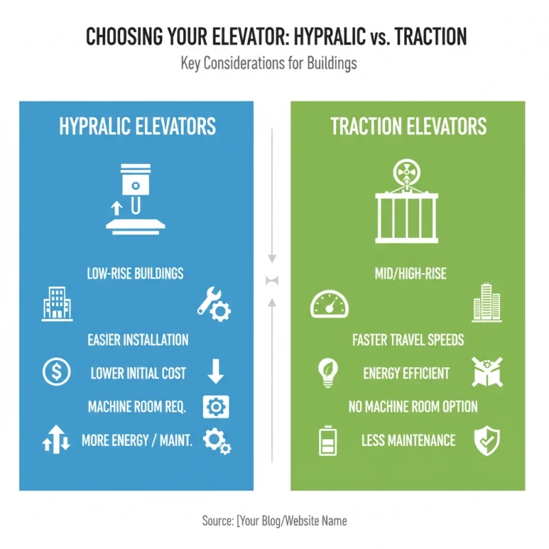 Como escolher os componentes de elevador certos para o seu edifício?