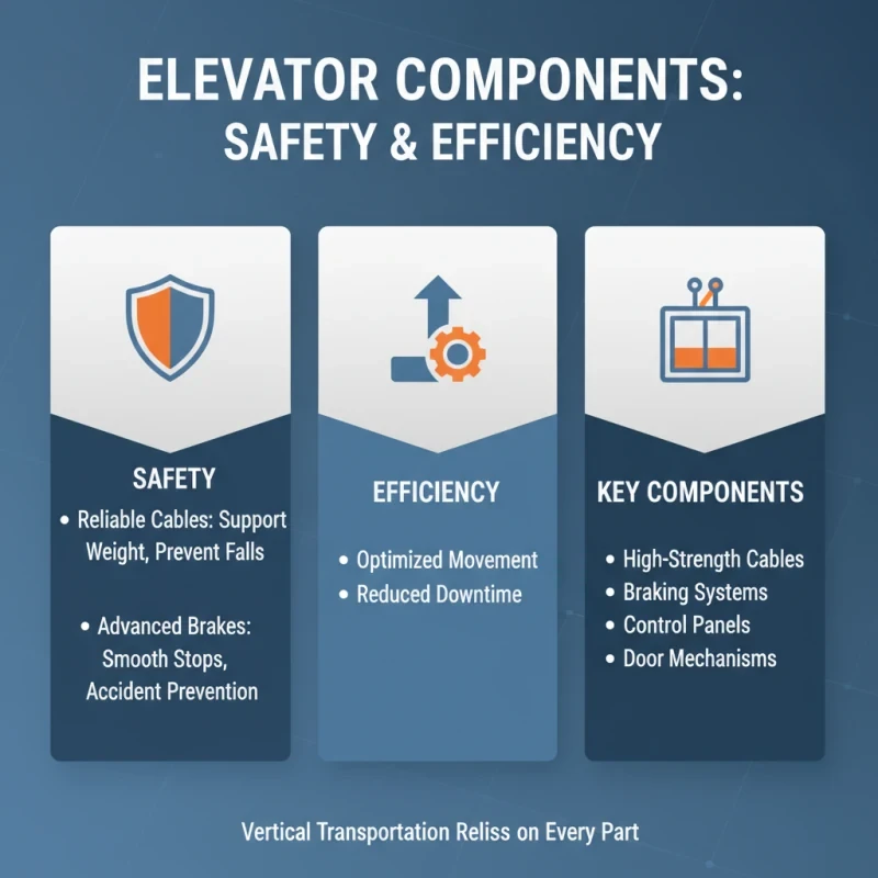 Why Are Elevator Components Essential for Safety and Efficiency?