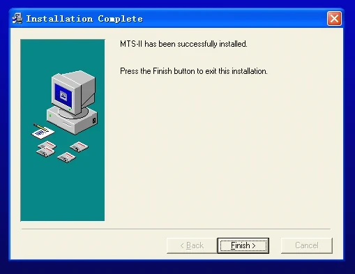 Shanghai Mitsubishi Elevator MTS-II Software Installation Instructions