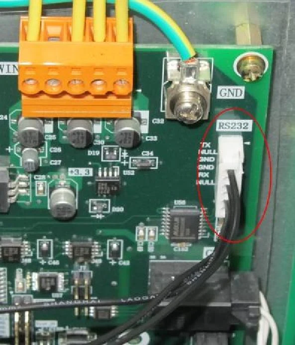 Program reading and writing instructions for Shanghai Mitsubishi Elevator escalator K1 motherboard (J631704B000)