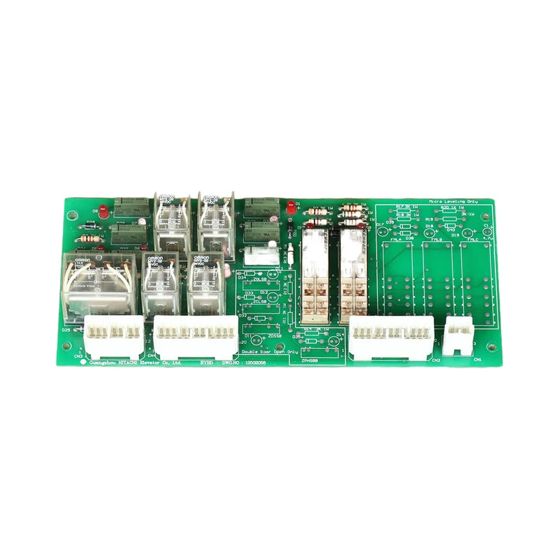 Placa de relés HGP 12502058 RYBD DWG.NO peças de elevador Hitachi acessórios de elevador