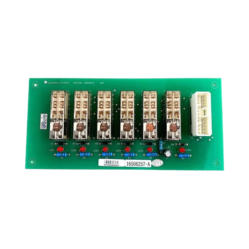 Tarjeta de relevadores SAF 16502657-A 13503549, partes de elevador Hitachi, accesorios de elevador