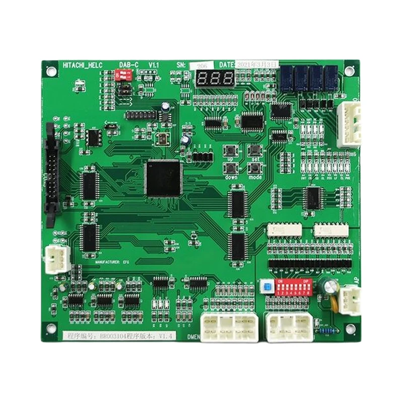 Tarjeta de accionamiento del motor de puerta HITACHI-HELC DAB-D V1.0 piezas de elevador Hitachi accesorios para elevador