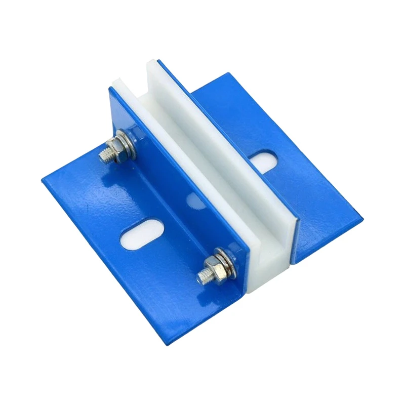 Guia de trilho auxiliar deslizante de 10 mm e 16 mm, sapata-guia, acessórios para elevadores, peças sobressalentes para elevadores