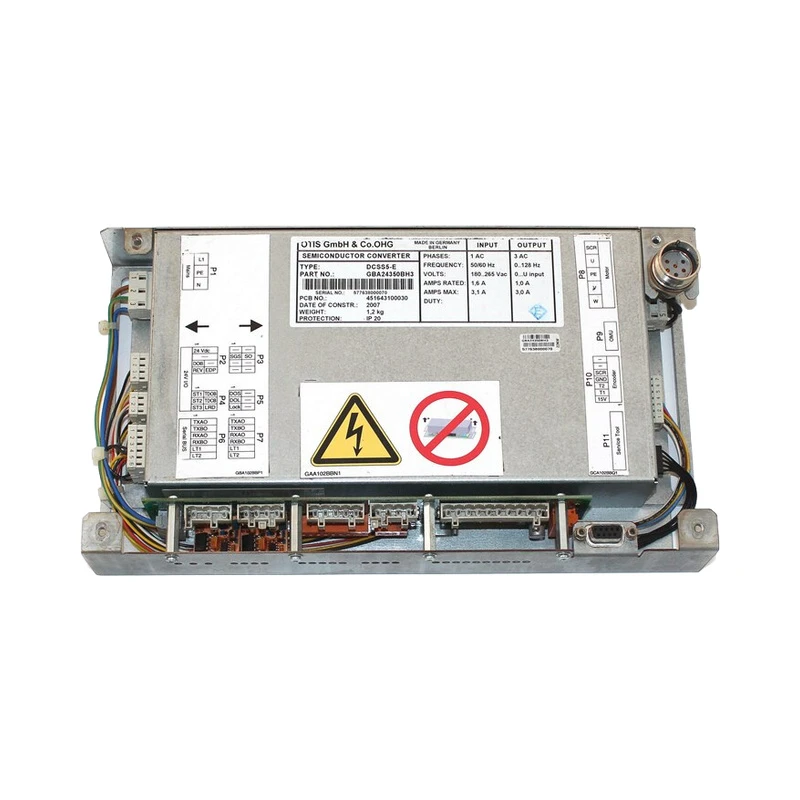 Caja inversora de puerta DISS IV.GEA GFA24350AW1 Door Inverter Box GBA24350BH3, refacciones y accesorios para elevador OTIS