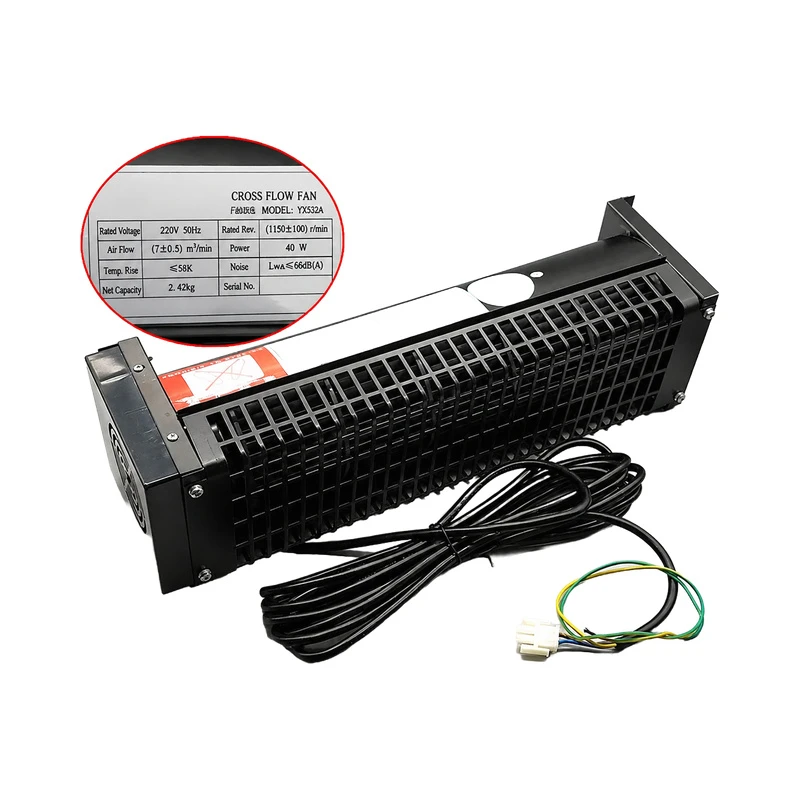 Ventilador de fluxo cruzado XZ352A XZ3Z422A FB-9B FB-9K peças de elevador acessórios de elevador