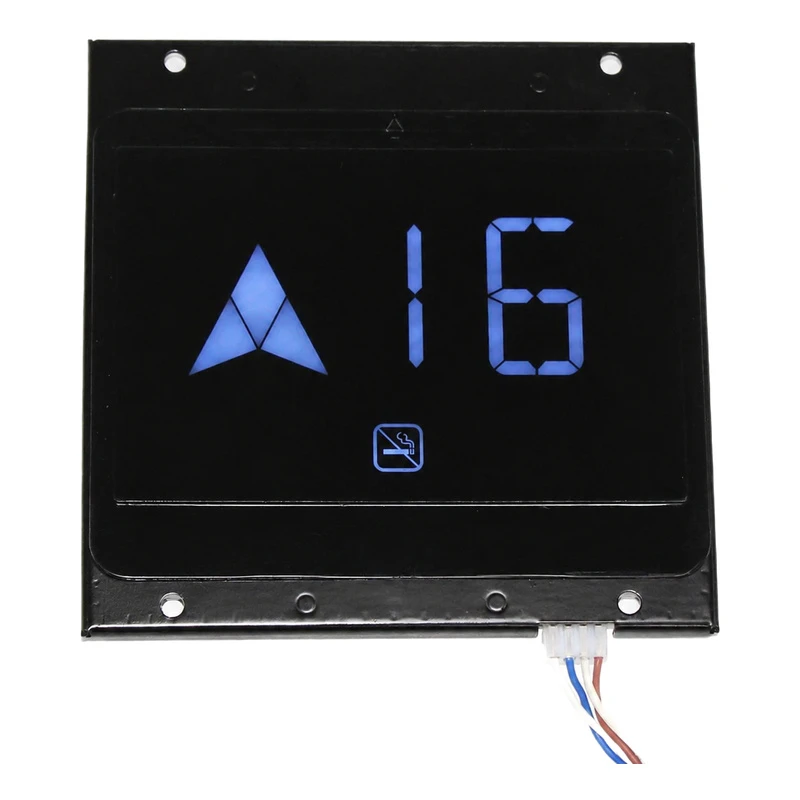 شاشة عرض كابينة LED مقاس 6.4 بوصة LMBS640-ED-OS، قطع غيار وملحقات مصاعد OTIS
