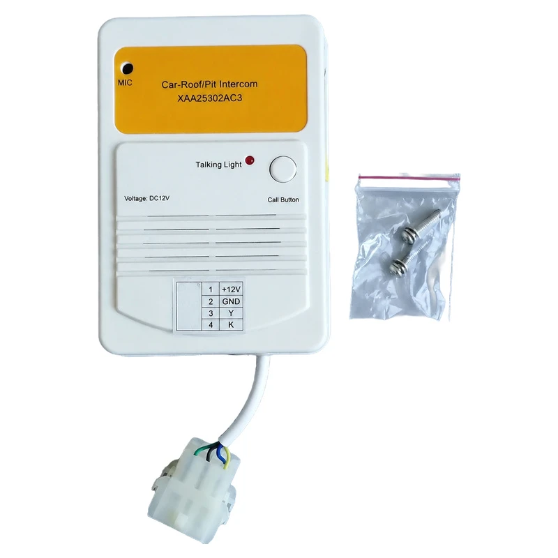 XAA25302AC3 teléfono de intercomunicador para techo de cabina y foso piezas de ascensor OTIS accesorios para elevadores