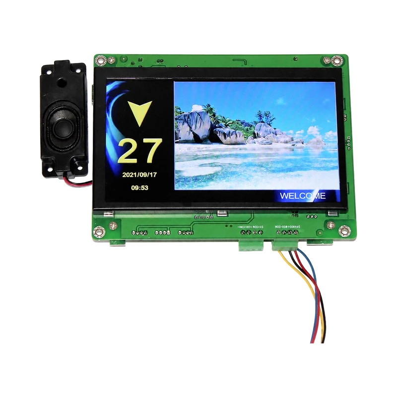 MP070A-T2 tela LCD de 7 polegadas da cabina do sistema Monarch peças de elevador acessórios para elevador
