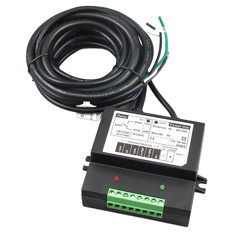 Caja de alimentación para cortina de luz CEDES accesorios para elevadores refacciones para elevadores