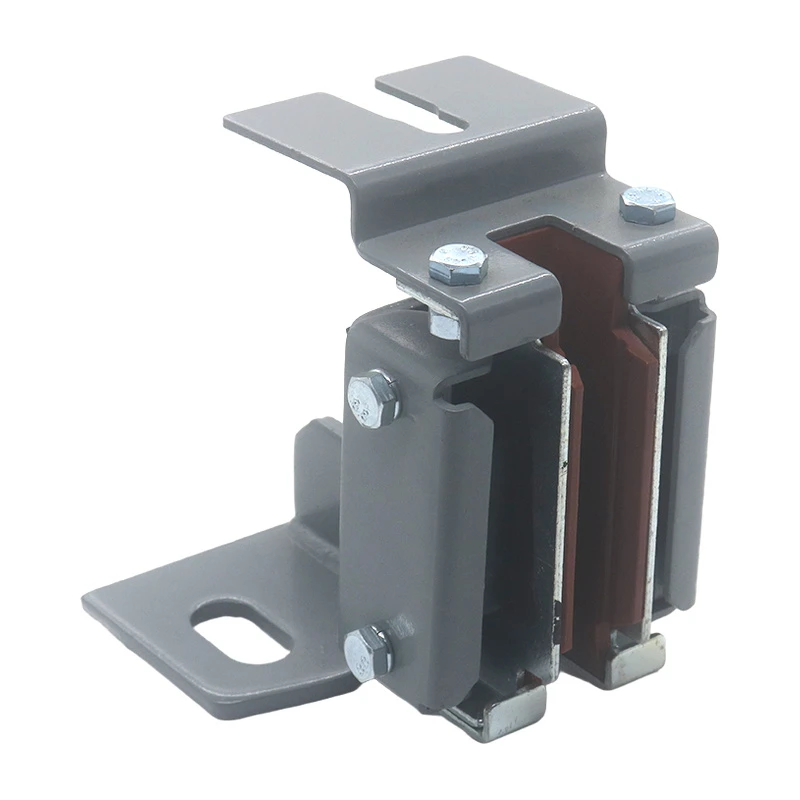 zapata guía auxiliar de riel DX10A, zapata guía deslizante de cabina, accesorios de elevador, refacciones para elevadores