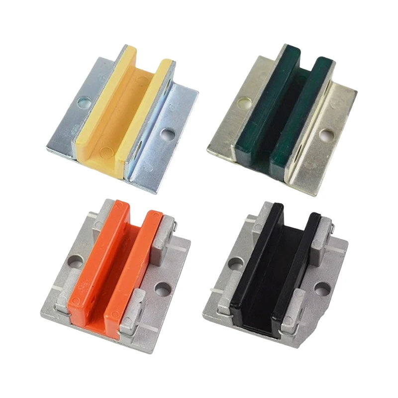 Revestimento auxiliar do patim guia do trilho 80x16mm, patim guia deslizante da cabina, acessórios para elevadores, peças sobressalentes de elevadores