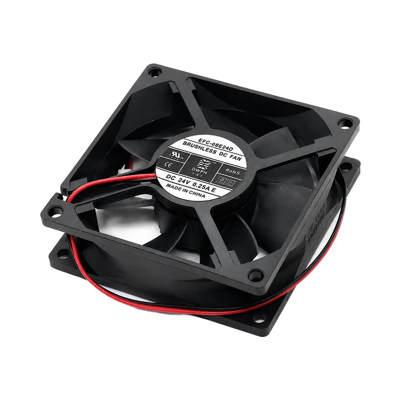 Inverter control cabinet fan EFC-08E24D DS08025B24U lift accessories elevator spare parts