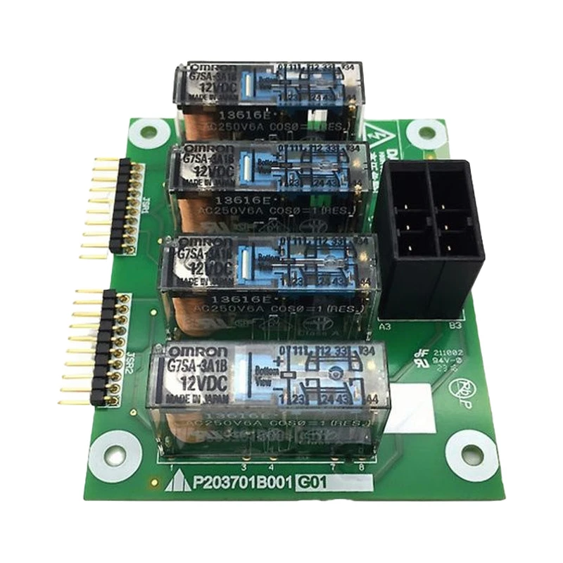 P203701B001G01 tarjeta de relevador UCMP refacciones para elevador Mitsubishi accesorios para elevador