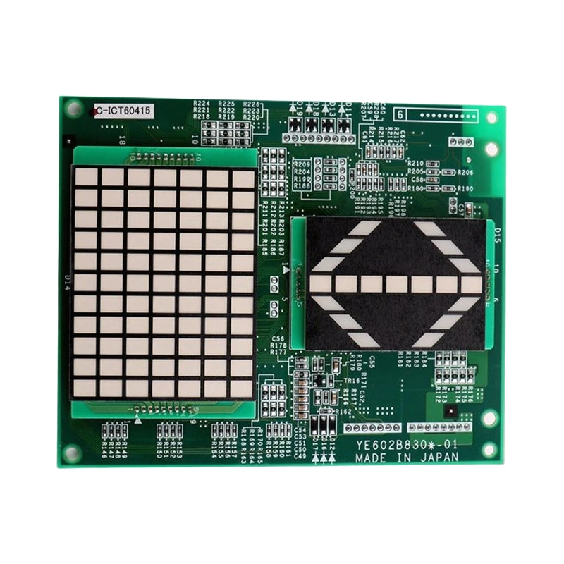 Refacciones de elevador, tarjeta de display LHD-1010BG40 Mitsubishi, piezas de elevador