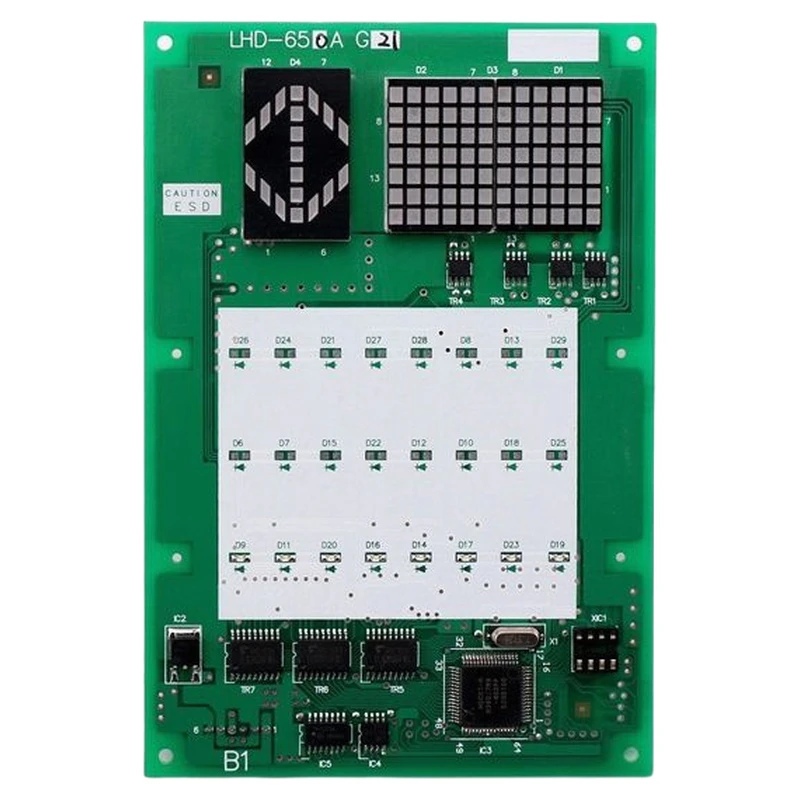 Placa de display LHD-650A G21 peças de elevador Mitsubishi acessórios para elevadores