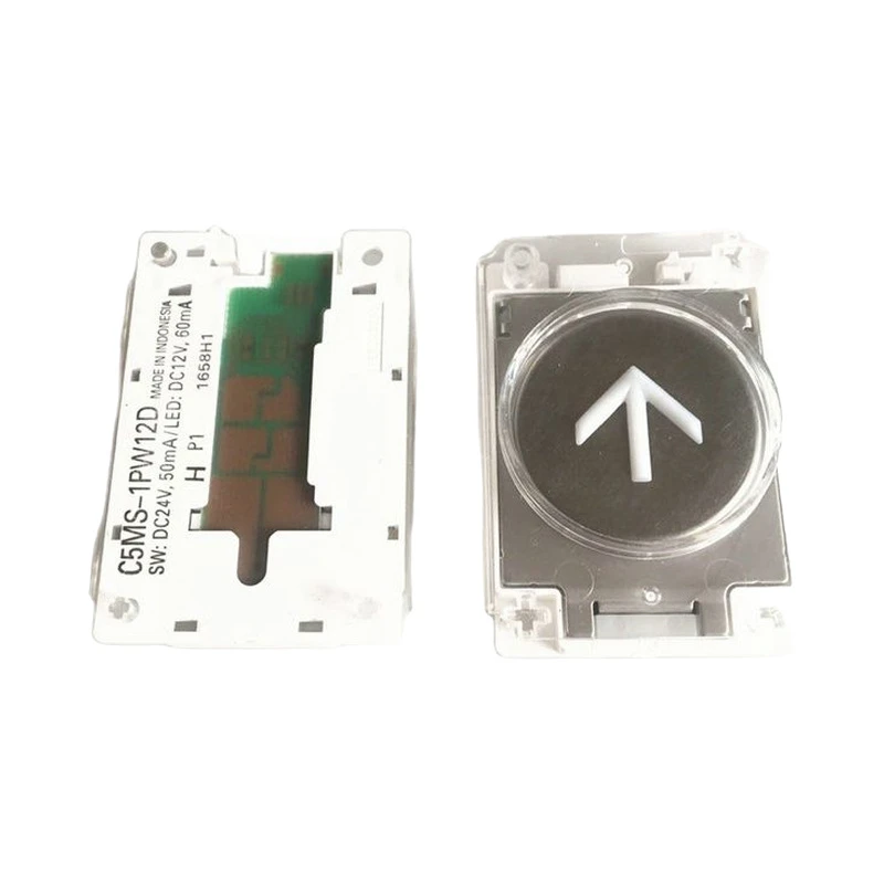 Botão de pressão para elevador C5MS-1PW12D C5MS-1W12D C5MS-1B12D peças de elevador Mitsubishi