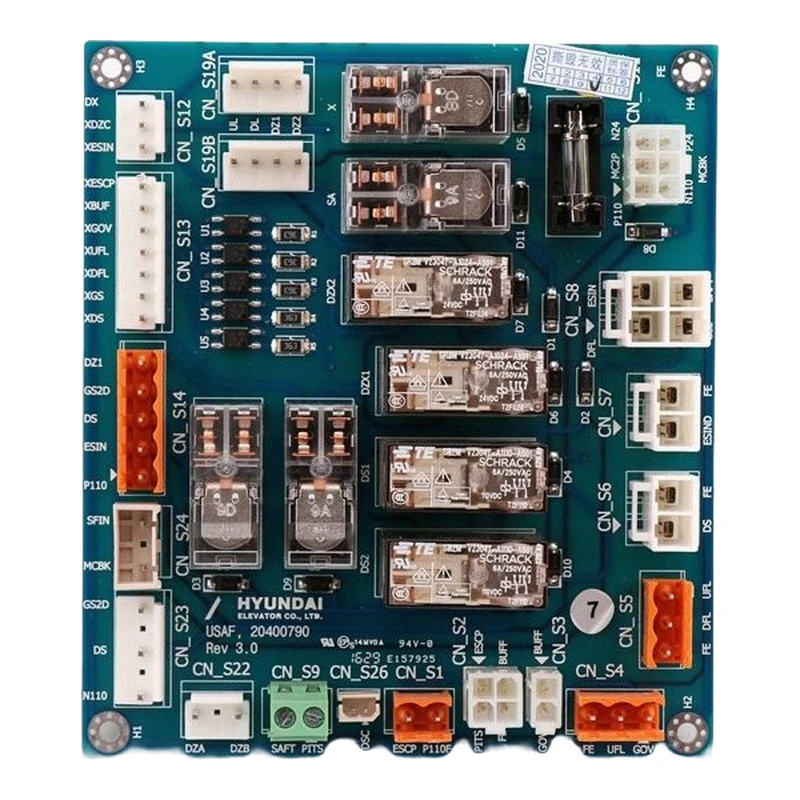 STVF9 Placa de controle de segurança USAF HYUNDAY peças de elevador acessórios de elevador