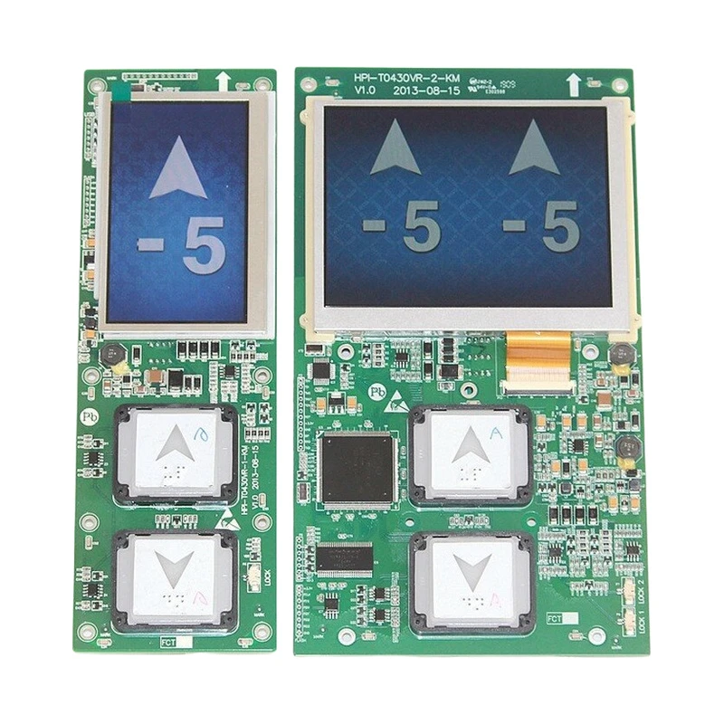 Placa de display LCD HBP12 HPI-T0430VR-2-KM peças para elevadores OTIS e acessórios para elevadores