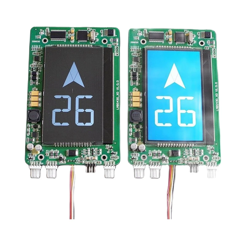 Placa de display LCD LMBS430-XO de 4,3 polegadas, peças de elevador OTIS e acessórios para elevadores