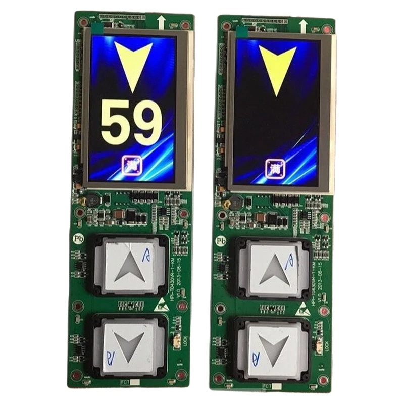 Tarjeta de pantalla LCD HPI-T0430VR-1-KM Refacciones para elevador OTIS y accesorios