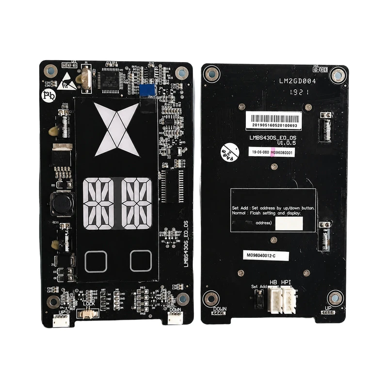 Placa de display de chamada externa LMBS430-ED-OS HBP17 peças de elevador OTIS acessórios para elevadores