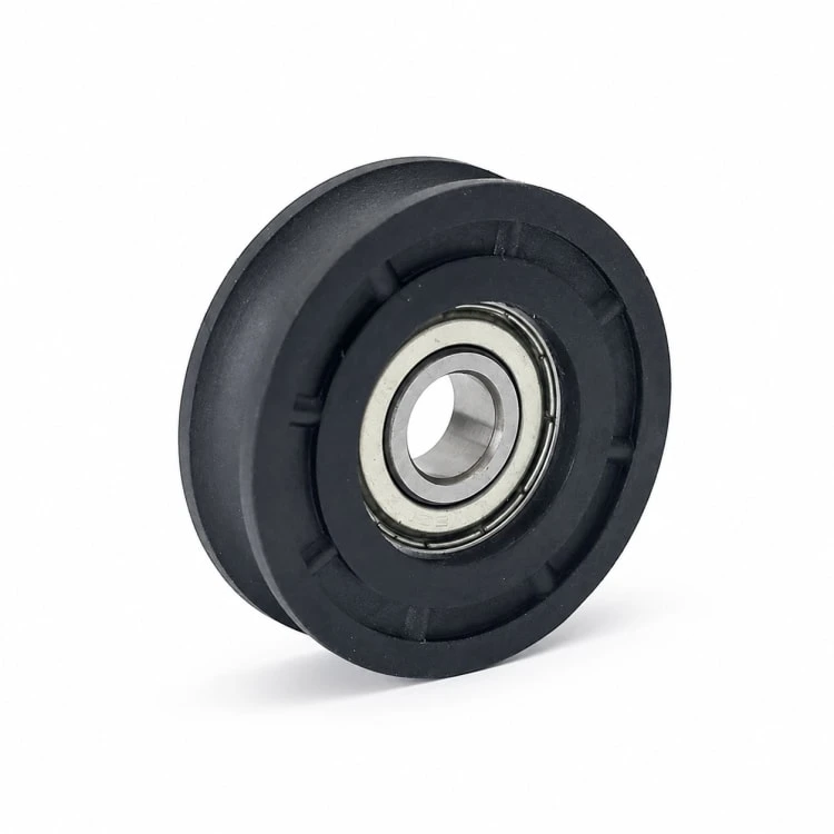 Nylon door hanger wheel